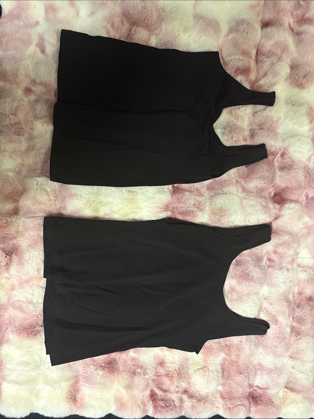 Women's Black Ribbed Tank Top - Casual Everyday Essential